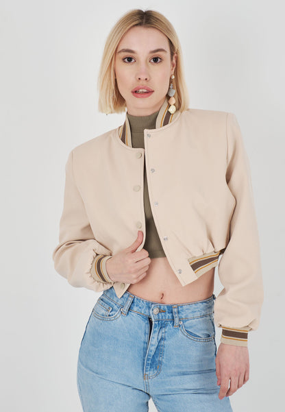 Ribbed Lined Jacket