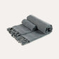Cotton Peshtemal Towel Set of 2 pieces - Dark Grey