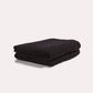 Braid Cable Knitted 100% Cotton Blanket - Black - Ocoza