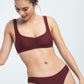 Padded Bikini Set - Maroon