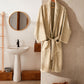 Cotton Bathrobe - Beige - Ocoza