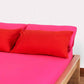 Lavish Sateen Pillowcase 2pcs - Fuchsia
