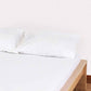 Sateen Stripe - Core Bedding Set - White