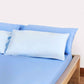 Classic Percale Fitted Sheet - Blue