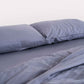 Sateen Stripe - Core Bedding Set (Flat) - Dark Grey
