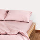 Lavish Sateen Duvet Cover - Nude Pink