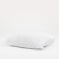 Sateen Stripe Flat Sheet Set - White