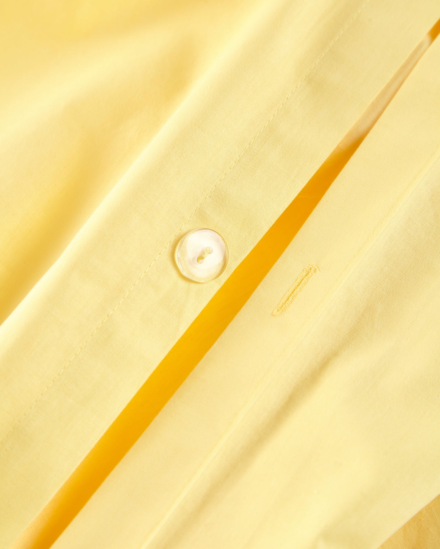 Classic Percale - Duvet Cover Set - Yellow