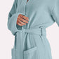 Muslin Cotton Bathrobe - Nile Green