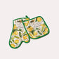 Lemon Oven Mitt - Yellow - Ocoza