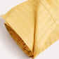 Sateen Stripe Flat Sheet - Gold - Ocoza