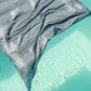 Stripes Handwoven Beach Towel - Grey