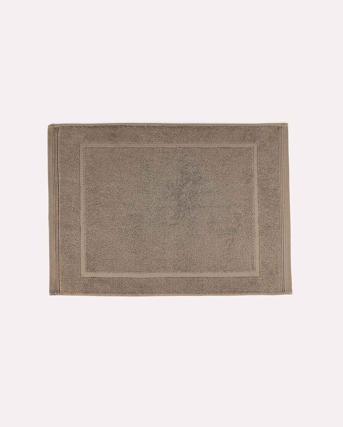 Cotton Bath Mat - Mink - Ocoza