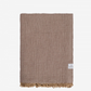 Cocoon Muslin Cotton Throw - Bison & Oak Buff
