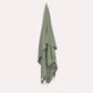 Stone Cotton Throw - Green