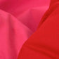 Reversible Percale Bedding Set - Fuchsia & Red