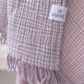 Cocoon Muslin Cotton Throw - Orchid & Burnished Lilac