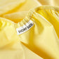 Lavish Sateen Fitted Sheet - Yellow