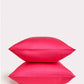 Lavish Sateen Pillowcase 2pcs - Fuchsia