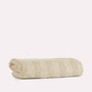 Cotton Velvet Towel Set - Custard Cream (2 Towels)