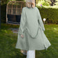 Muslin Cotton Bathrobe - Sage Green